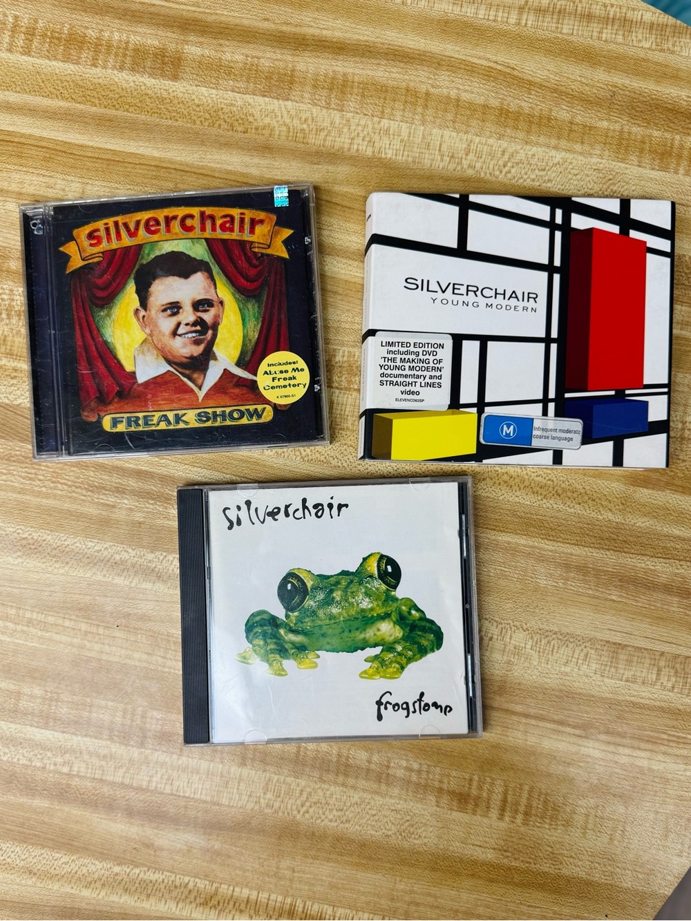SILVERCHAIR 💿 Bundle: Frogstomp, Freak Show, Young Modern (special edt) 🇦🇺🦘💿